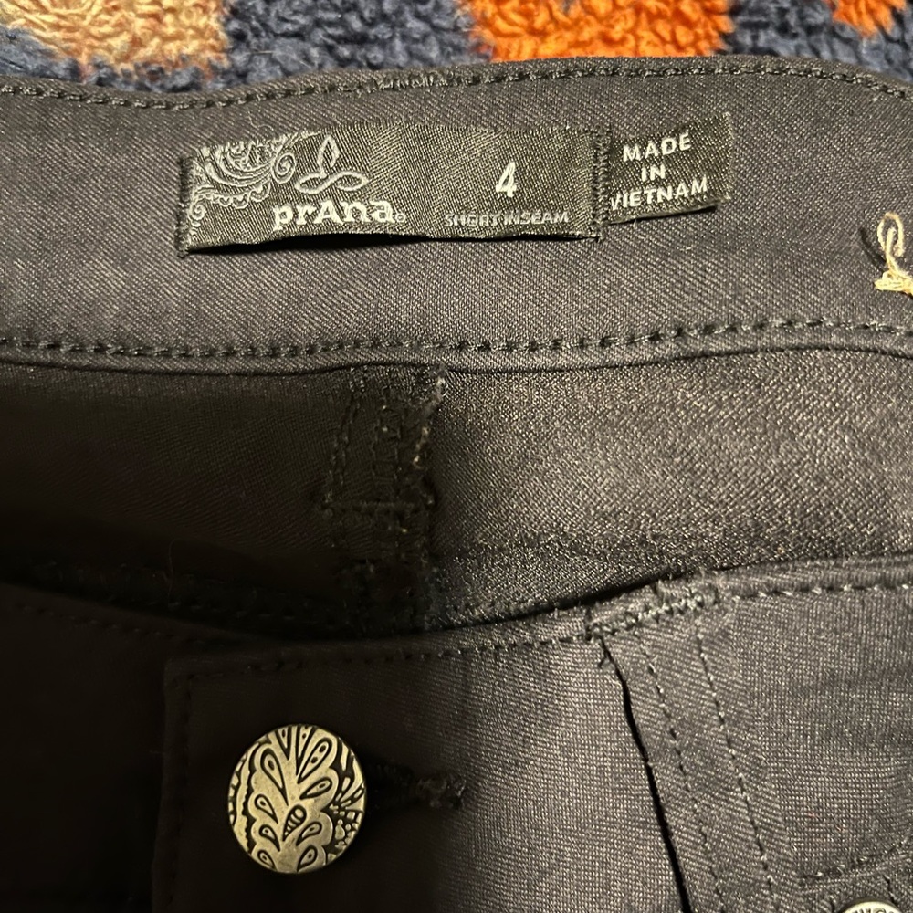 Prana Black Pants Size 4